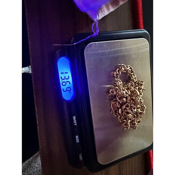 Gucci GG Flexible Mariners Link Necklace in 18kt Yellow Gold 17 1/2' 13,69 grams - Picture 5 of 12